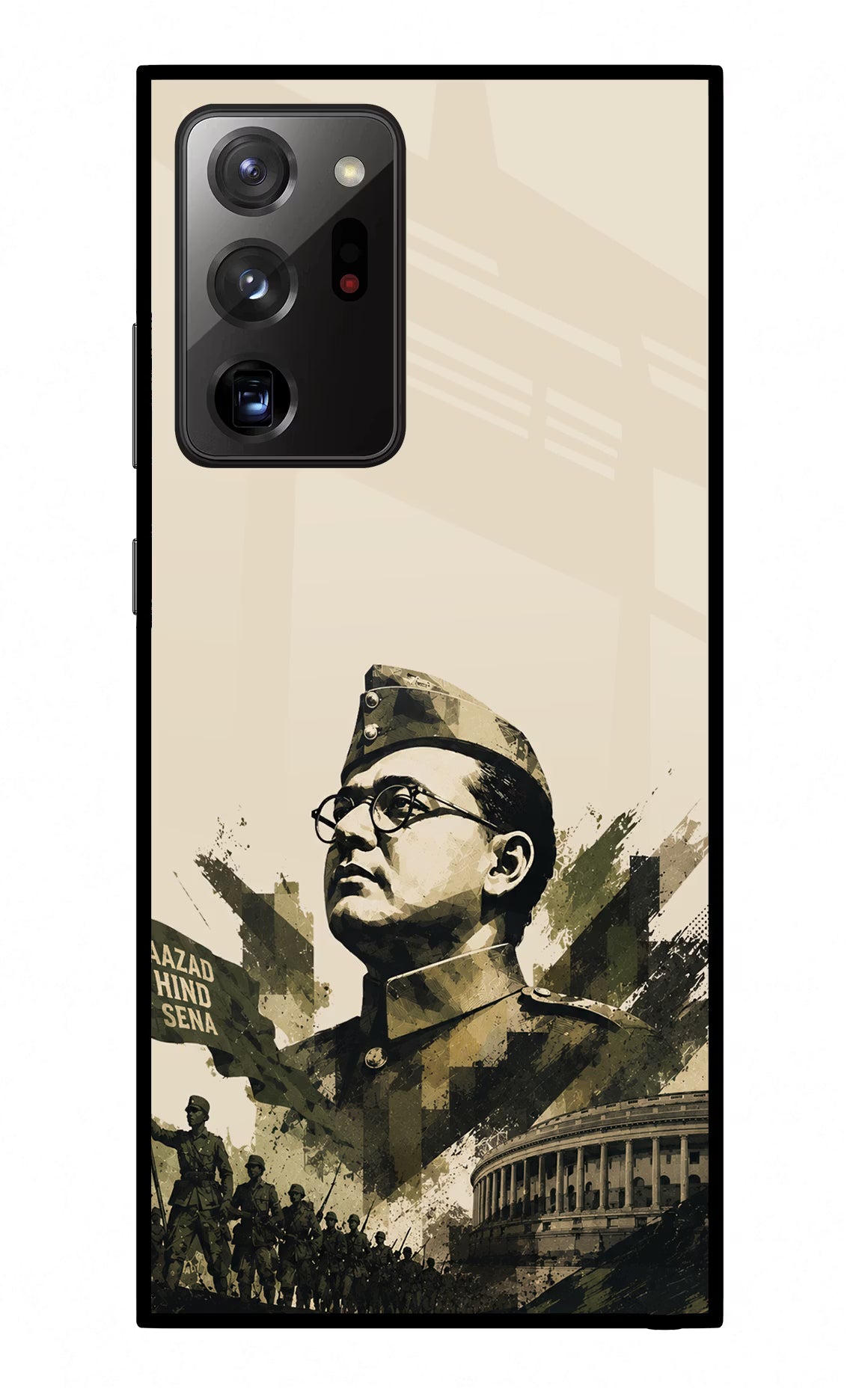 Netaji Rising Samsung Note 20 Ultra Glass Case