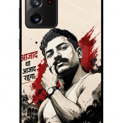 Chandrashekhar Azad Fearless Samsung Note 20 Ultra Glass Case