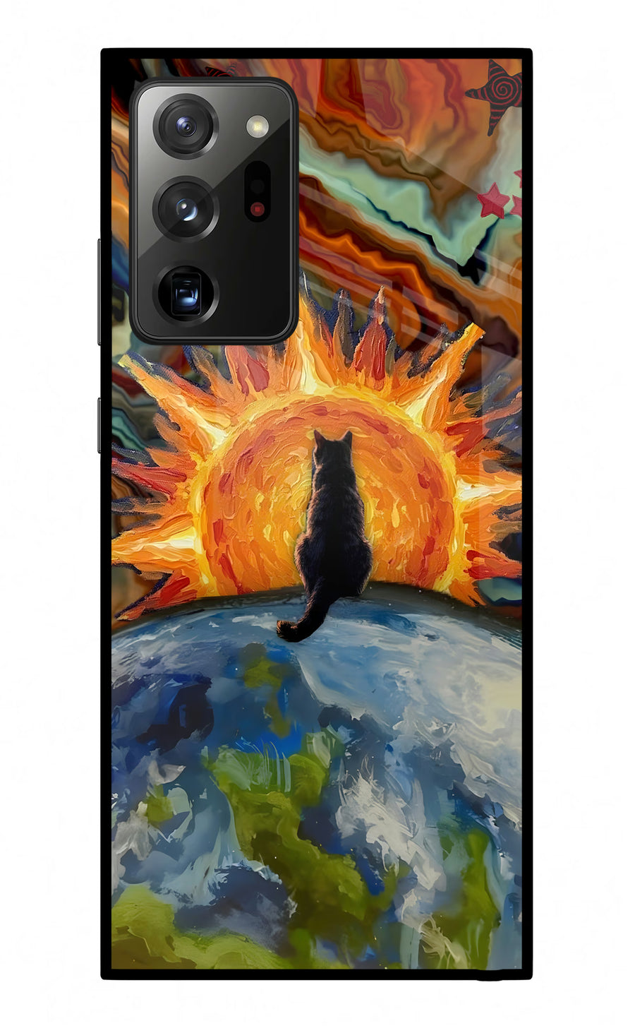Sunrise Beyond Samsung Note 20 Ultra Back Cover, Glass case