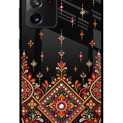 Noir Mehfil Samsung Note 20 Ultra Glass Case