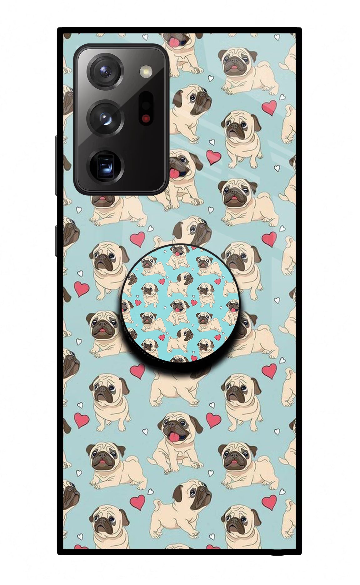 Pug Dog Samsung Note 20 Ultra Pop Case by Casekaro