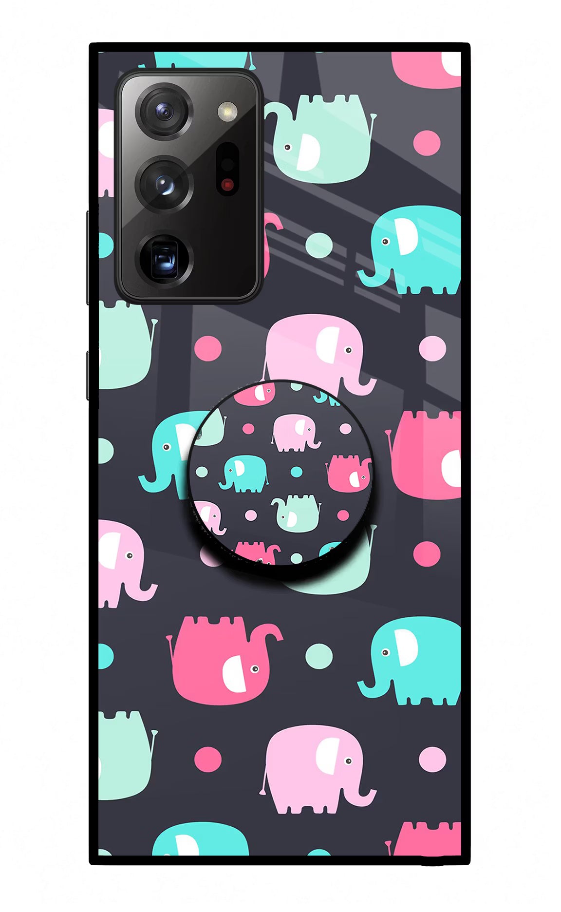 Baby Elephants Samsung Note 20 Ultra Pop Case by Casekaro