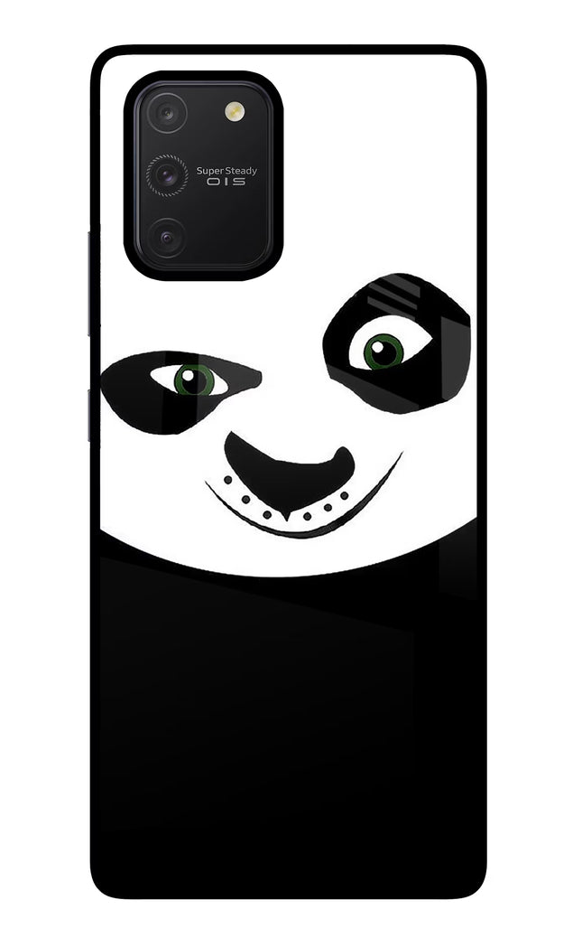 Panda Samsung S10 Lite Glass Case Back Cover by Casekaro