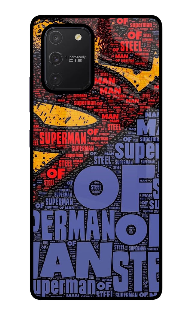 Superman Samsung S10 Lite Glass Case