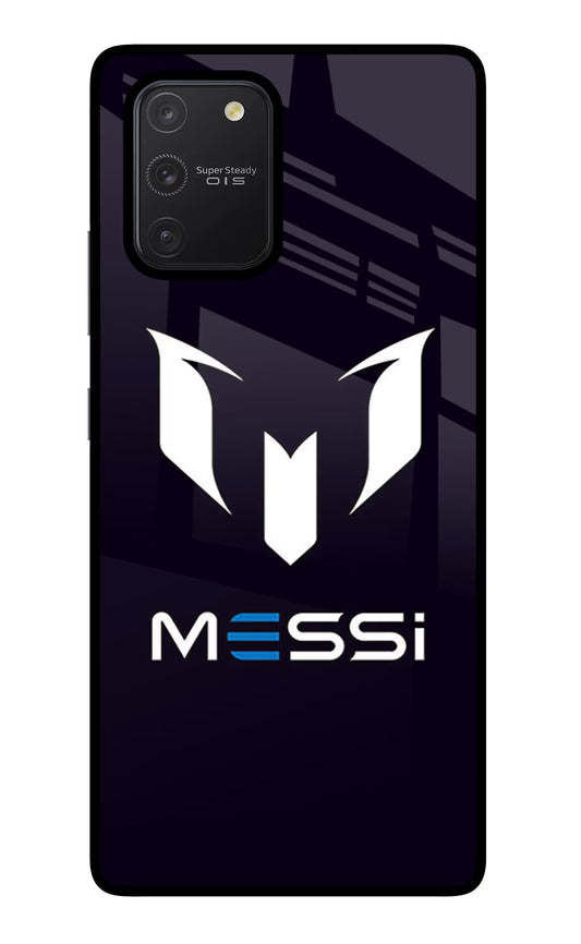 Messi Logo Samsung S10 Lite Glass Case