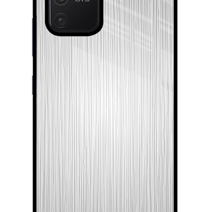 Wooden Grey Texture Samsung S10 Lite Glass Case
