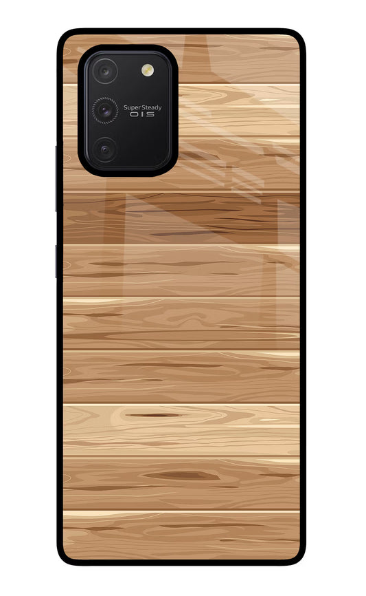 Wooden Vector Samsung S10 Lite Glass Case