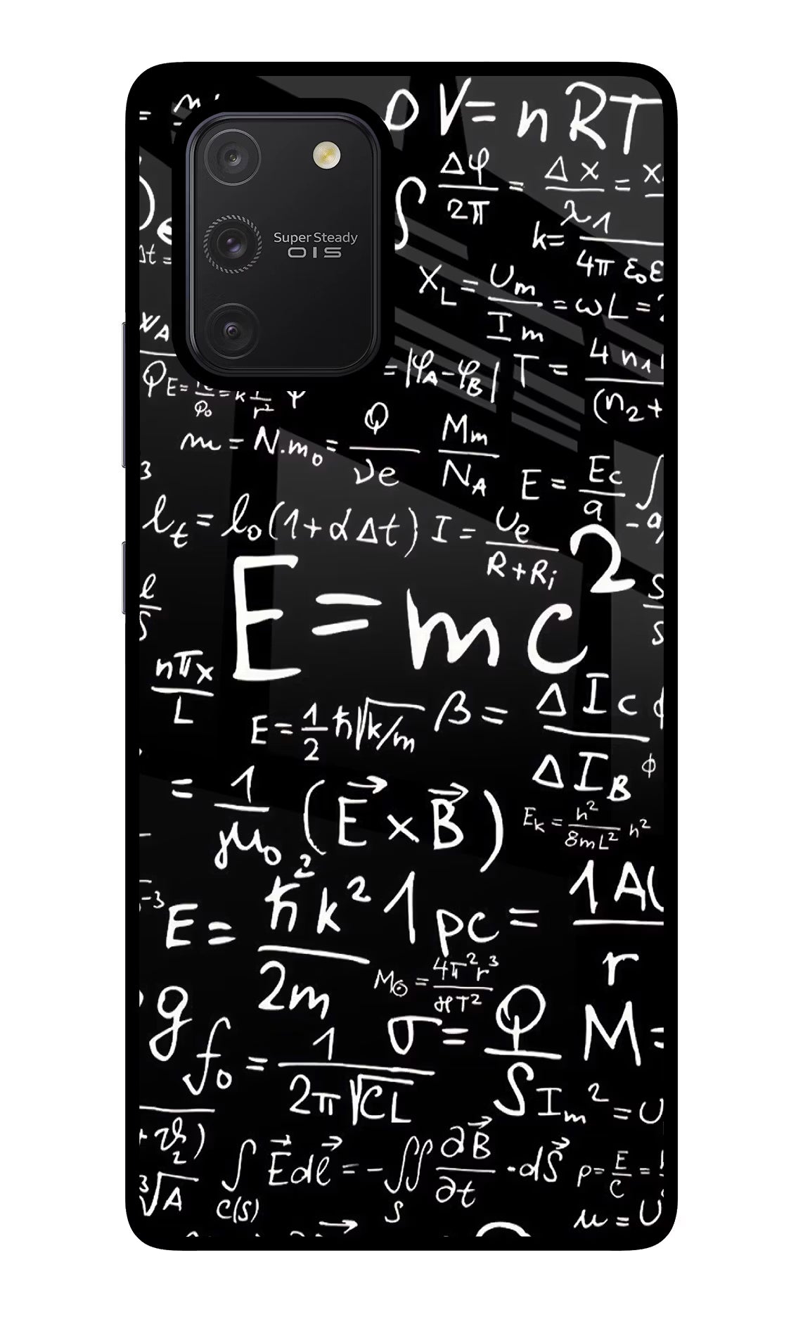 Physics Formula Samsung S10 Lite Glass Case