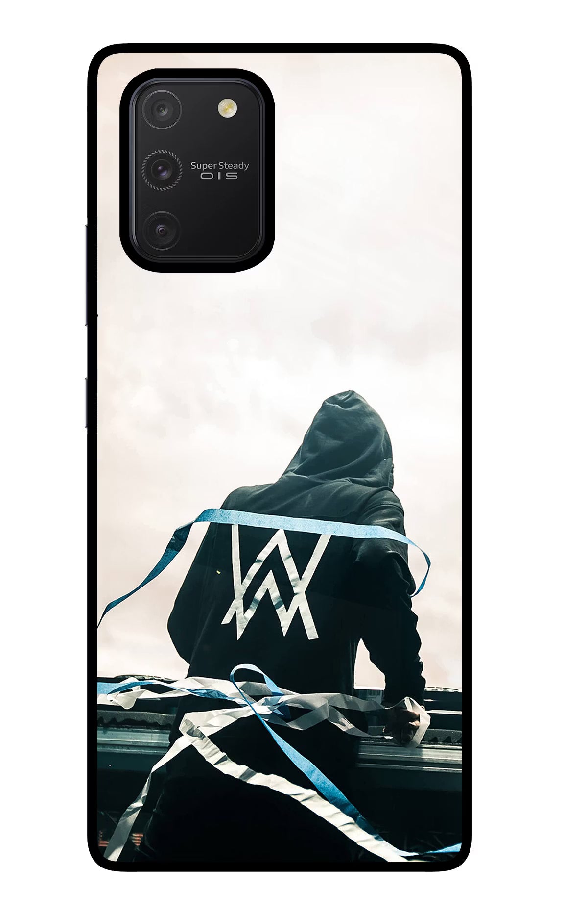 Alan Walker Samsung S10 Lite Glass Case Back Cover by Casekaro
