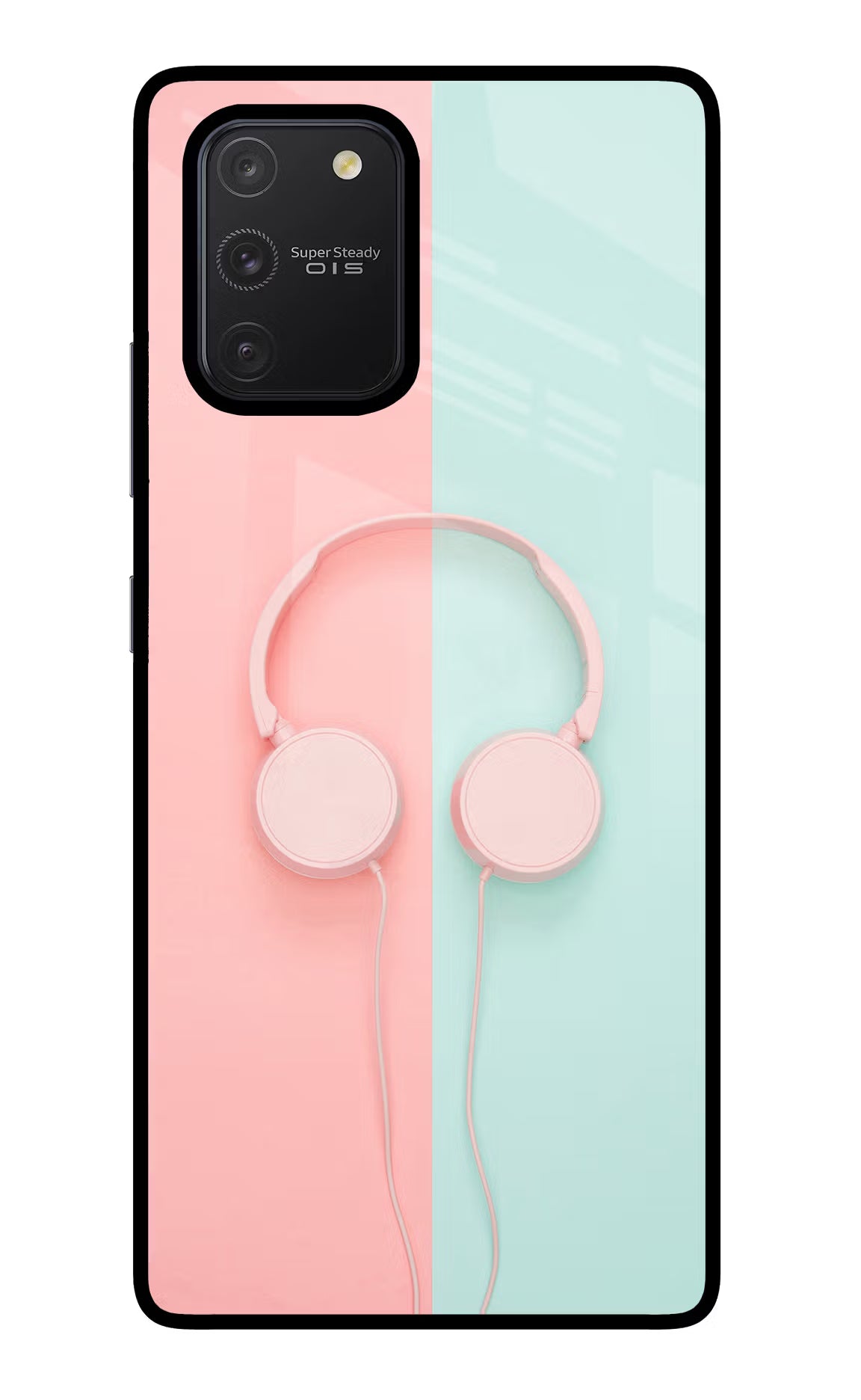 Music Lover Samsung S10 Lite Glass Case Back Cover by Casekaro