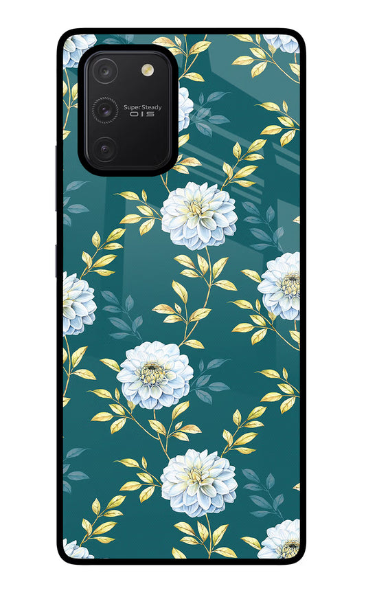 Flowers Samsung S10 Lite Glass Case