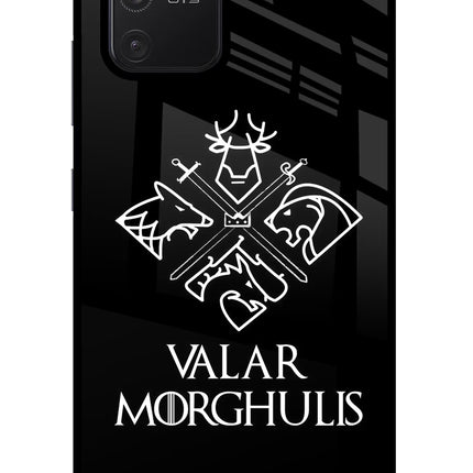 Valar Morghulis | Game Of Thrones Samsung S10 Lite Glass Case