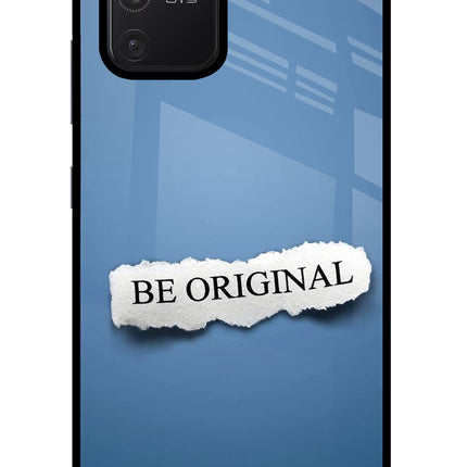 Be Original Samsung S10 Lite Glass Case Back Cover by Casekaro