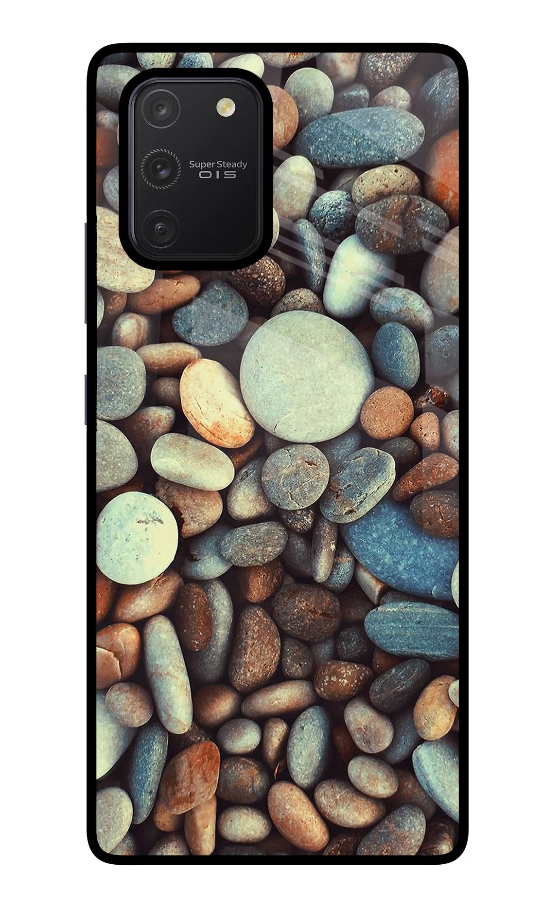 Pebble Samsung S10 Lite Glass Case Back Cover by Casekaro