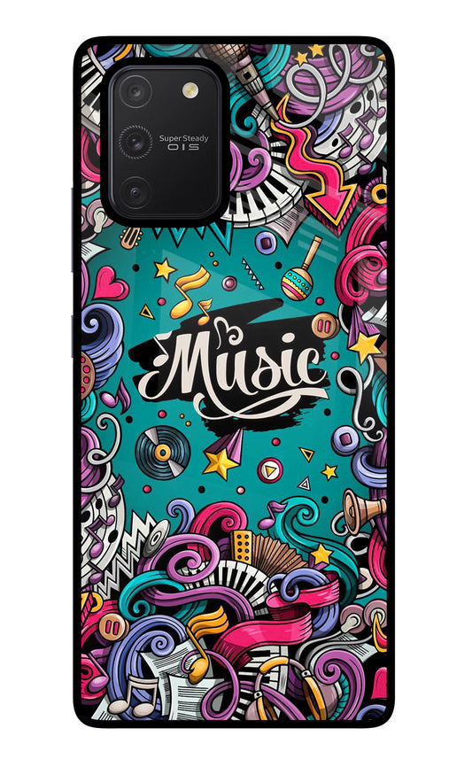 Music Graffiti Samsung S10 Lite Glass Case