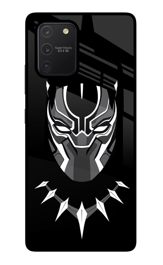 Black Panther Samsung S10 Lite Glass Case
