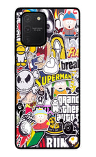 Sticker Bomb Samsung S10 Lite Glass Case