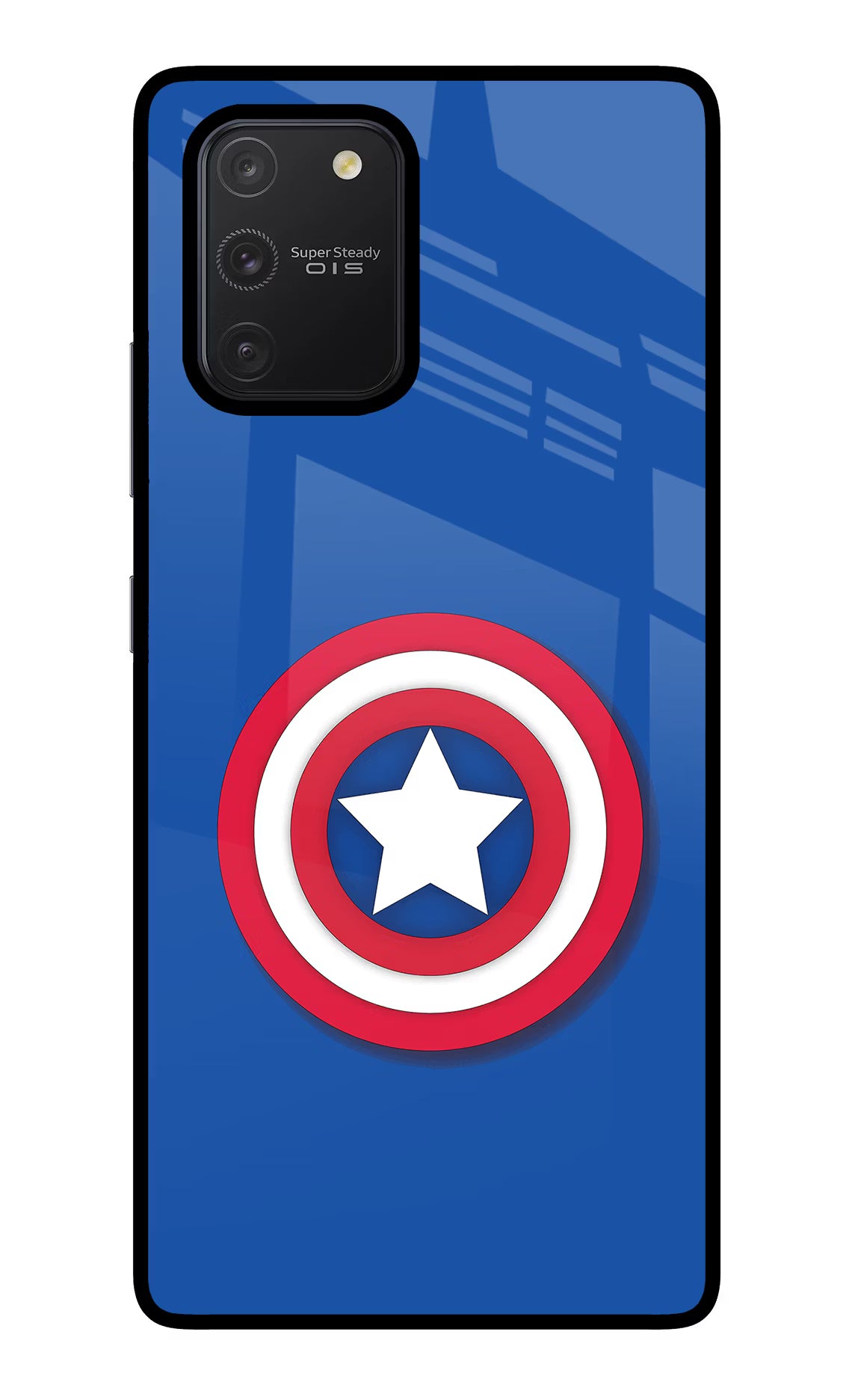 Shield Samsung S10 Lite Glass Case Back Cover by Casekaro
