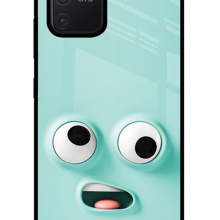 Funny Cartoon Samsung S10 Lite Glass Case Back Cover by Casekaro