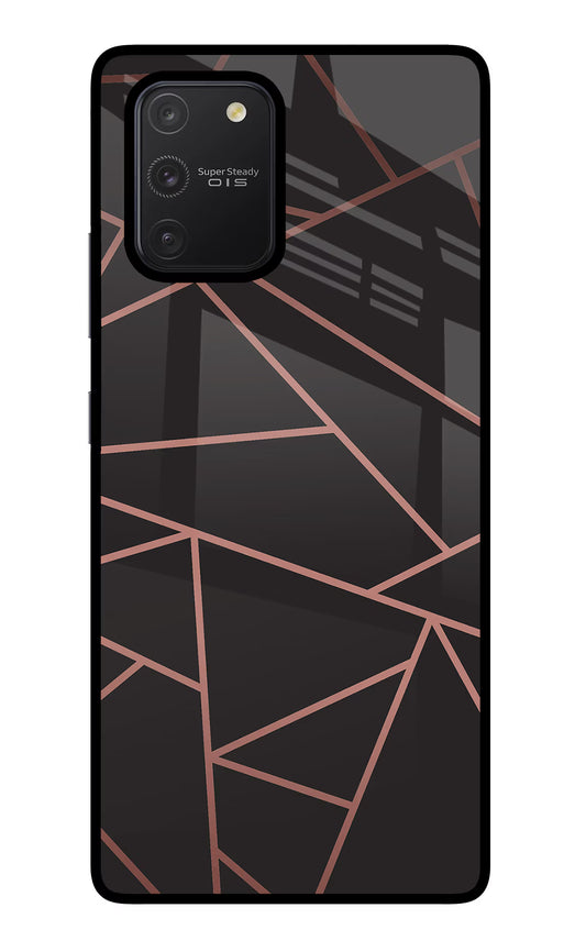 Geometric Pattern Samsung S10 Lite Glass Case