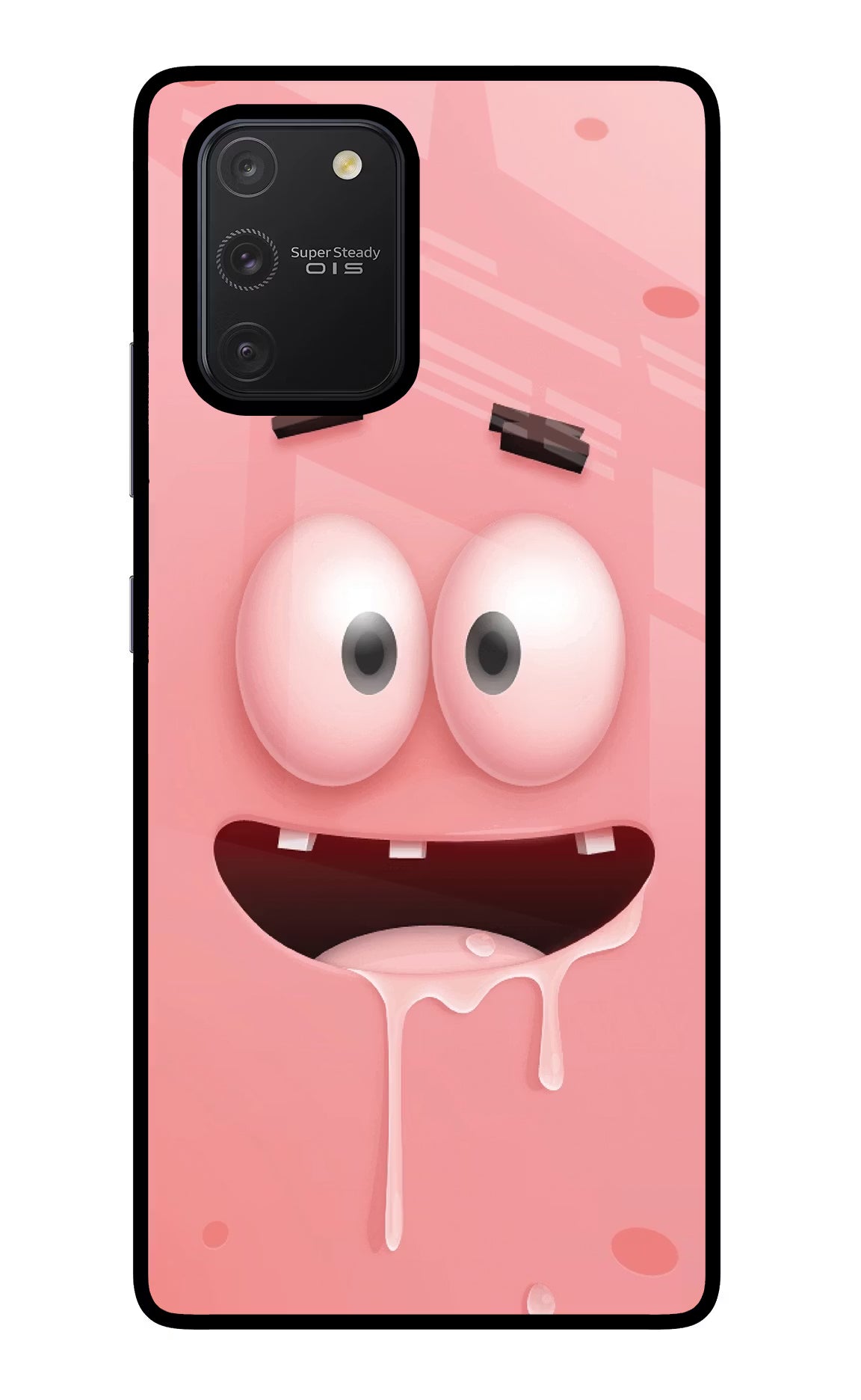 Sponge 2 Samsung S10 Lite Glass Case Back Cover by Casekaro