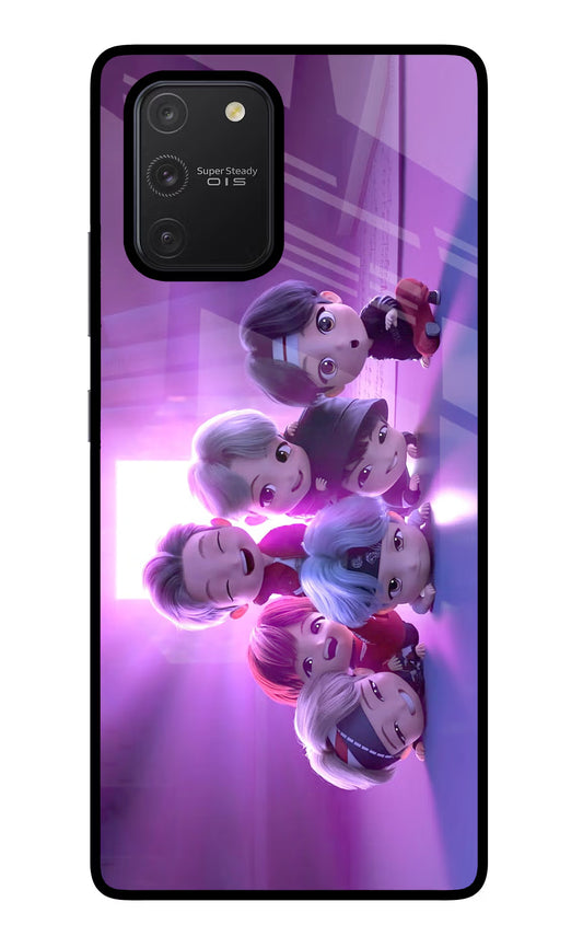 BTS Chibi Samsung S10 Lite Glass Case