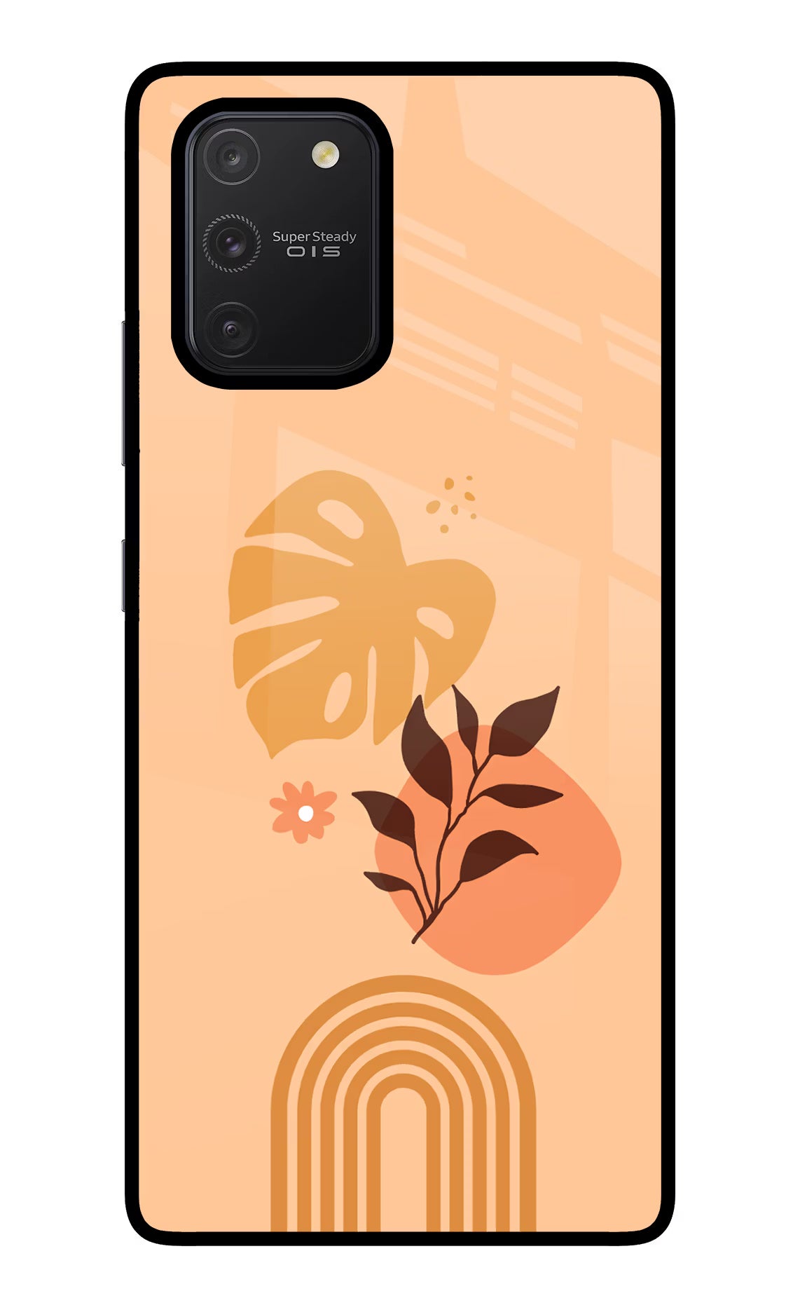 Bohemian Art Samsung S10 Lite Glass Case Back Cover by Casekaro