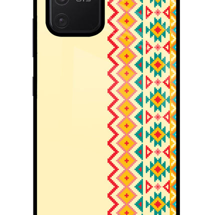 Ethnic Seamless Samsung S10 Lite Glass Case