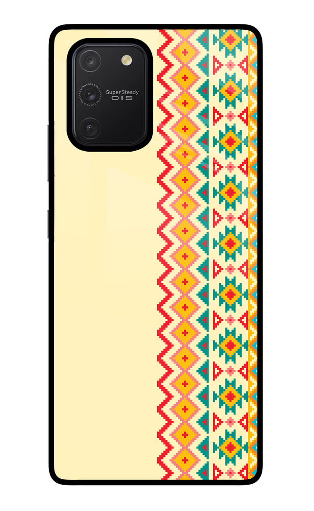 Ethnic Seamless Samsung S10 Lite Glass Case