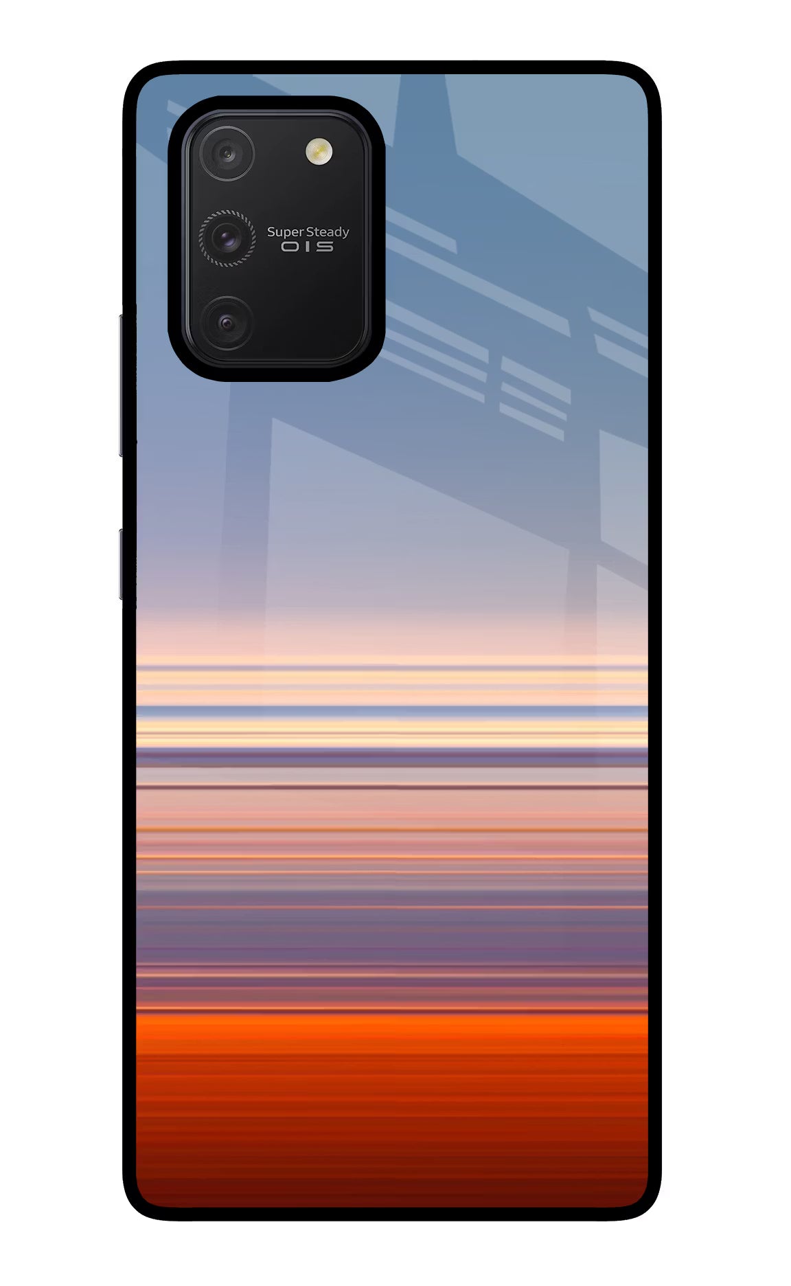Morning Colors Samsung S10 Lite Glass Case Back Cover by Casekaro