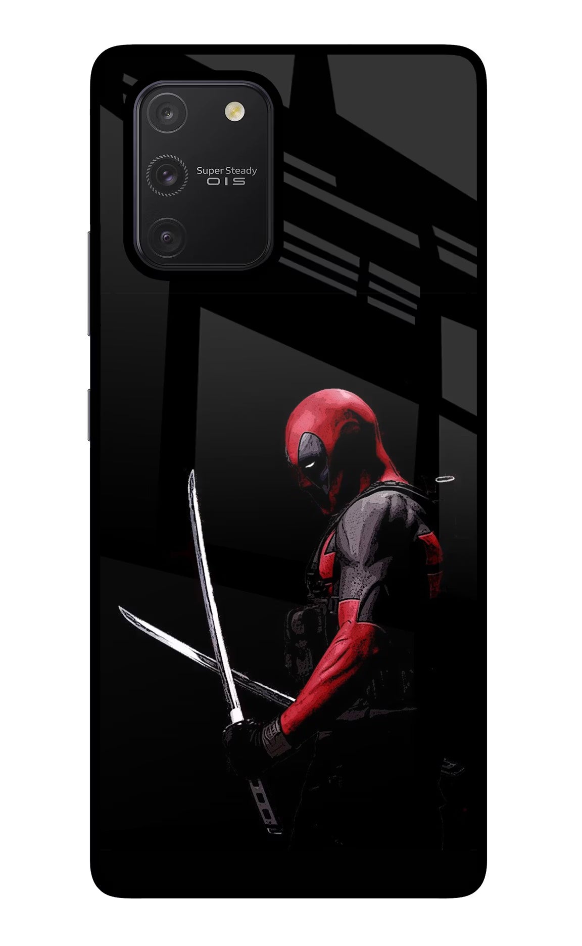 Deadpool Samsung S10 Lite Glass Case
