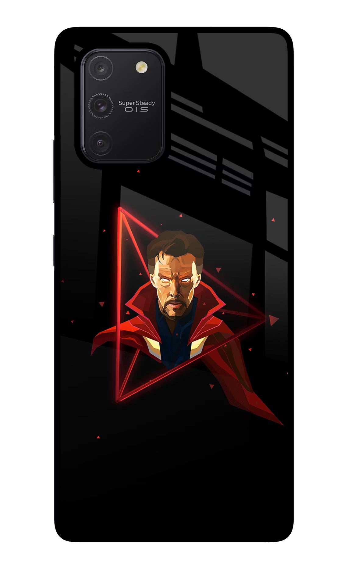 Doctor Ordinary Samsung S10 Lite Glass Case Back Cover by Casekaro