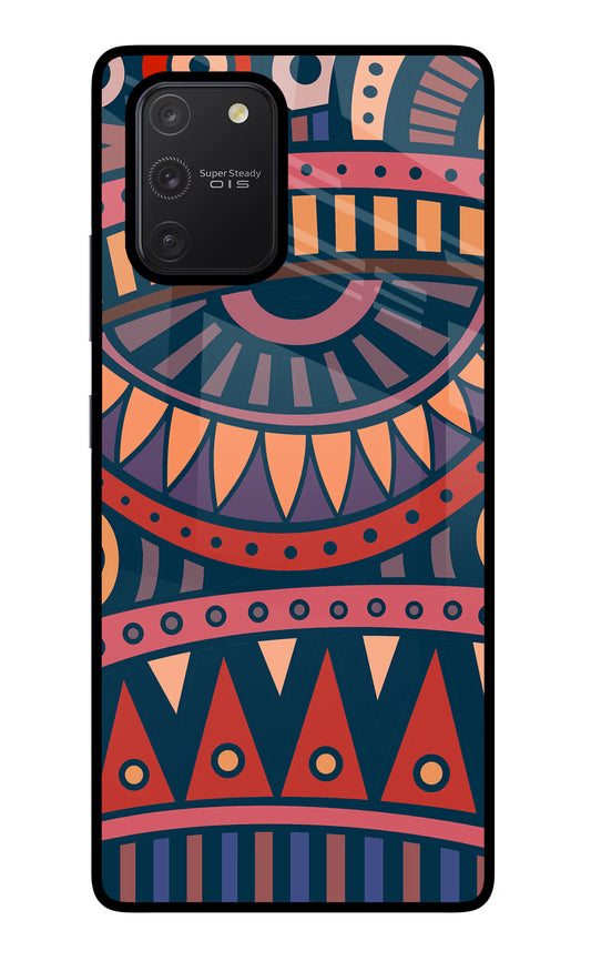 African Culture Design Samsung S10 Lite Glass Case