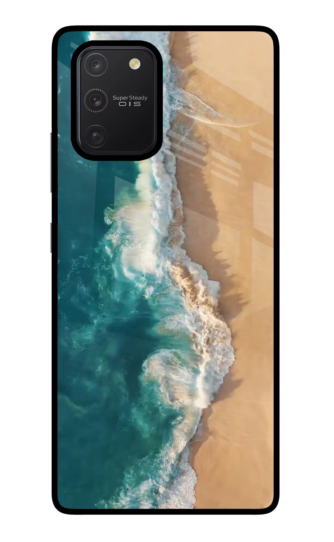 Ocean Beach Samsung S10 Lite Glass Case