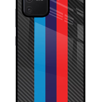 BMW Stripes Pattern Samsung S10 Lite Glass Case