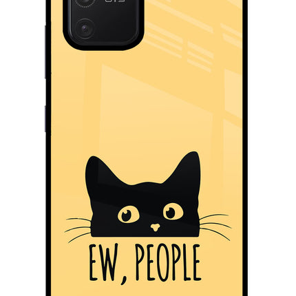 Ew People Catitude Samsung S10 Lite Glass Case