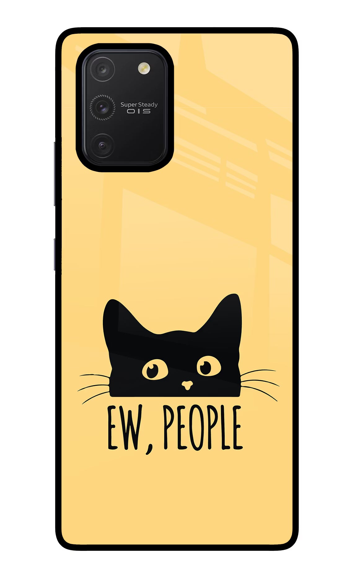 Ew People Catitude Samsung S10 Lite Glass Case