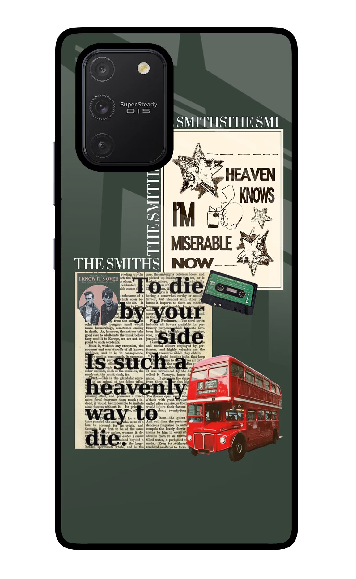 The Smiths Samsung S10 Lite Glass Case Back Cover by Casekaro