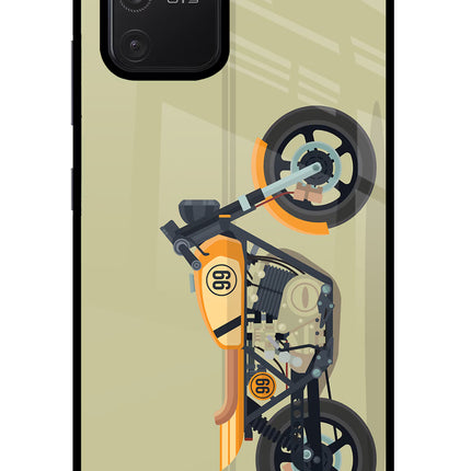 Vertical Speedster Samsung S10 Lite Glass Case