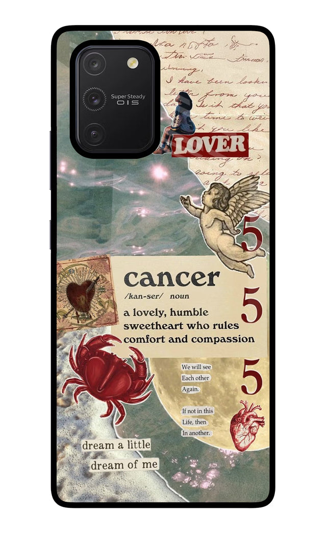 Cancer Zodiac Samsung S10 Lite Glass Case