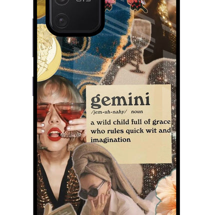 Gemini Zodiac Samsung S10 Lite Glass Case