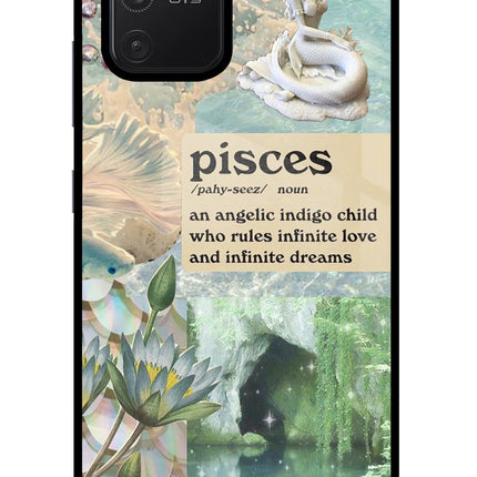 Pisces Zodiac Samsung S10 Lite Glass Case