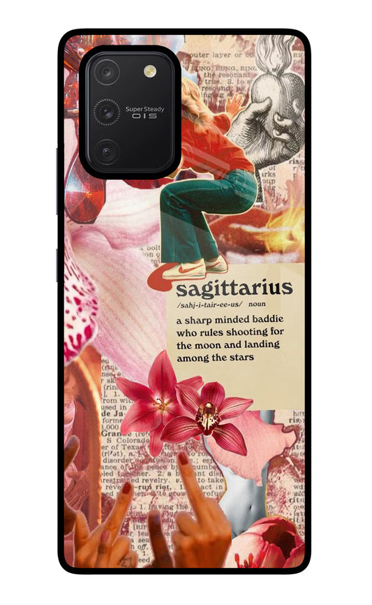 Sagittarius Zodiac Samsung S10 Lite Glass Case