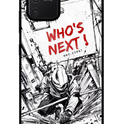 Who's Next Samsung S10 Lite Glass Case