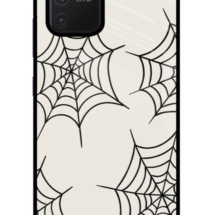 Spider Web Samsung S10 Lite Glass Case