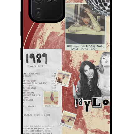 Taylor Swift Samsung S10 Lite Glass Case