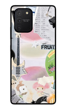 Softcore case Samsung S10 Lite Glass Case