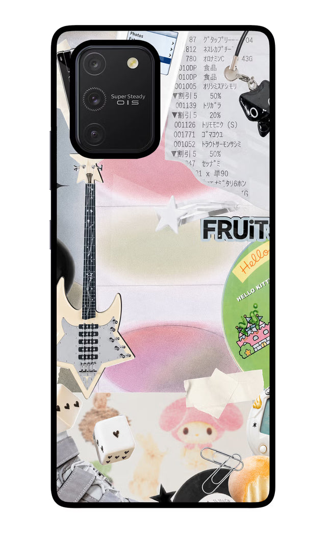 Softcore case Samsung S10 Lite Glass Case