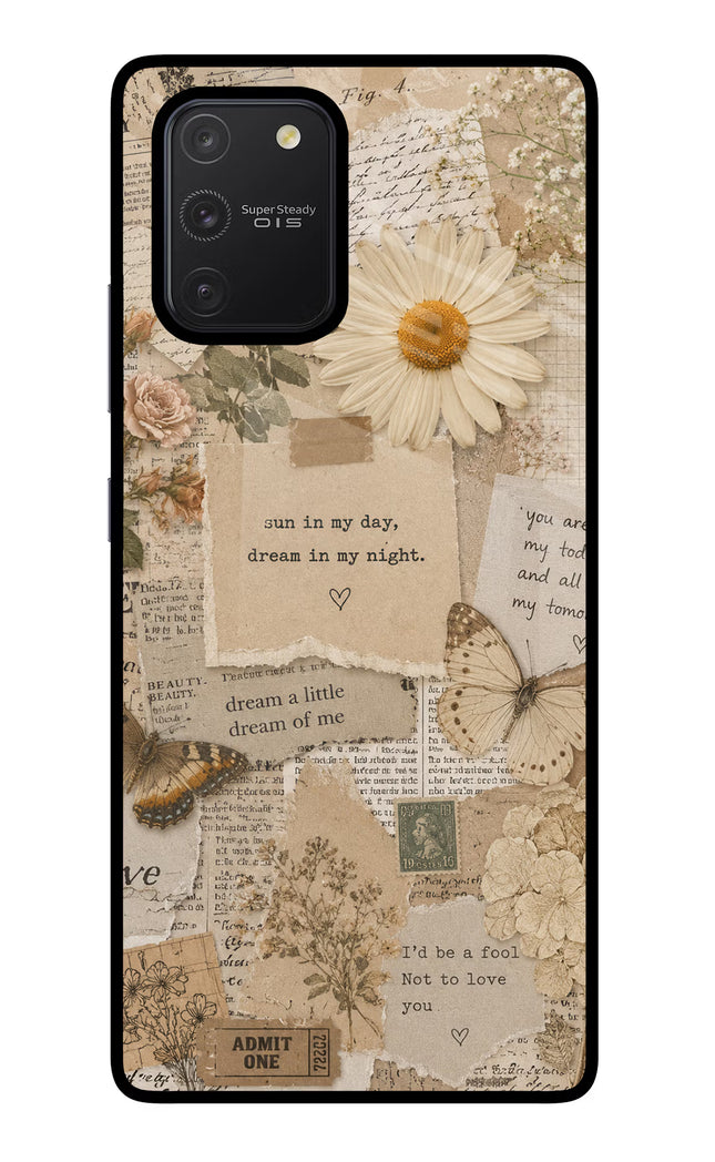 Vintage case Samsung S10 Lite Glass Case