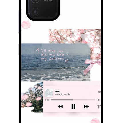 Wave to earth Samsung S10 Lite Glass Case
